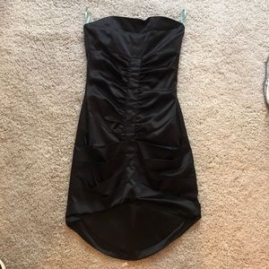 Marciano black dress. Satin finish